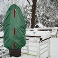 thumbnail image 5 of Hold N' Storage Upright Christmas Tree Storage Bag for Topiary and Holiday Tree up to 5 ft Tall - Green, 5 of 8