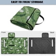 thumbnail image 4 of Uorisanigo Universal Golf Cart Seat Covers with 4 Pockets Golf Ball Green Golf Cart Seat Towel Blanket for EZGO, Yamaha, Club Car and Other 2-Seat Golf Carts 51.18"x 30.31", 4 of 7