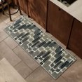 thumbnail image 4 of IsecretJoy Washable Kitchen Rugs Sets of 3, Non Slip Kitchen Mats for Floor Waterproof & Stain Resistant Runner Rug for Kitchen, Laundry Room, Hallway, 4 of 11