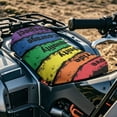 thumbnail image 3 of Uorisanigo ATV Seat Cover Waterproof Rainbow LGBTQ Pride Month ATV Seat Cushion Cover Easy Installation Soft Compatible with Sportsman/Rancher/Foreman/Scrambler/Kodiak/Polaris Scrambler, 3 of 7
