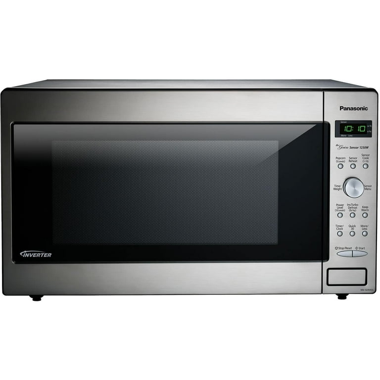 Panasonic Genius Sensor 2.2 Cu. Ft. 1250W Microwave Oven with