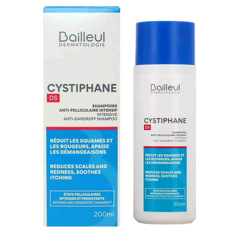Cystiphane Intensive Anti-Dandruff Shampoo DS 200ml by Bailleul-Biorga