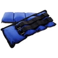 thumbnail image 3 of Shop4Omni 5lb Adjustable Straps Blue Ankle and Wrist Weights 2 Pack, 3 of 4