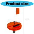 thumbnail image 5 of Ice Fishing Tip Up with Poles Flags 10.6in Thermal Tip Up Outdoor Winter Ice Fishing Insulator Covers Marker Flags, 5 of 11