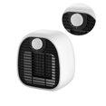 thumbnail image 1 of Inteprter Calentador de espacio portátil para el hogar, ventilador de escritorio de aire caliente eléctrico silencioso para oficina, hogar, interior Electrodomésticos Inteprter HA001043-00B, 1 of 6