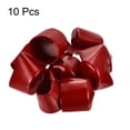 thumbnail image 2 of Uxcell Screw Thread Protectors, 43mm ID End Cap Cover Burgundy Red 10pcs, 2 of 5