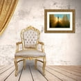 thumbnail image 3 of Jaynes Gallery 24x17 Gold Ornate Wood Framed with Double Matting Museum Art Print Titled - Canada-Quebec-Chibougamau Trees in fog at sunrise, 3 of 4