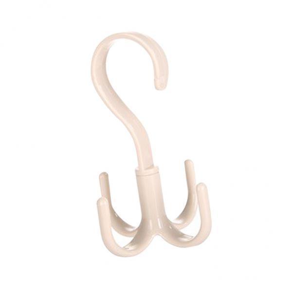 2 Soportes de Plástico para Colgar con 4 Ganchos Que Le Dan Más Espacio en - Verde Claro, 7 X 15 Cm Sunnimix Percha Multiusos con Ganchos