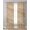Brown, variant on Country Farmhouse Sheer Curtains 63 Inch Length 2 Panels Set for Living Room/Bedroom, Vintage Brown Wooden Grain Kitchen Curtains Grommet Semi-Sheer Curtains Drapes Voile Window Treatments 42"x63"x2