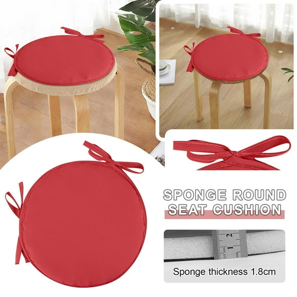 Coussins de Chaise de Jardin Ronds Coussin de Siège pour Tabouret Extérieur Coussins de Salle à Manger Coussins de Dos pour Dossier Coussin Lombaire Coussin de Voiture Coussin Chauffant Coussin de Siège pour Voiture Coussin de Dos Coussin de Conduite