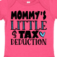 thumbnail image 4 of Inktastic Mommy's Little Tax Deduction Blue Hearts Boys or Girls Baby Bodysuit, 4 of 5