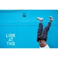 thumbnail image 3 of Wride, Linda 14x11 Black Modern Framed Museum Art Print Titled - Look At This, 3 of 5