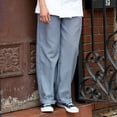 thumbnail image 3 of Threads 4001-4003 Classic Baggy Chef Pants 2" Elastic Waist with Brass Zipper in Houndstooth - Medium, 3 of 6