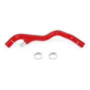 Mishimoto MMHOSE-F2D-03ERD Lower Overflow Hose Compatible With Ford 6.0 Powerstroke 2003-2004 Red