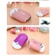 USB Mini Ventilateurs Portables Rechargeables Électriques Sans Lame Ventilateur de Réfrigération de Climatisation de Poche pour Cils (Violet) – image 5 sur 6