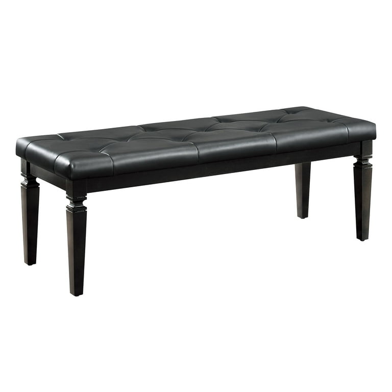 Walmart leather bench online