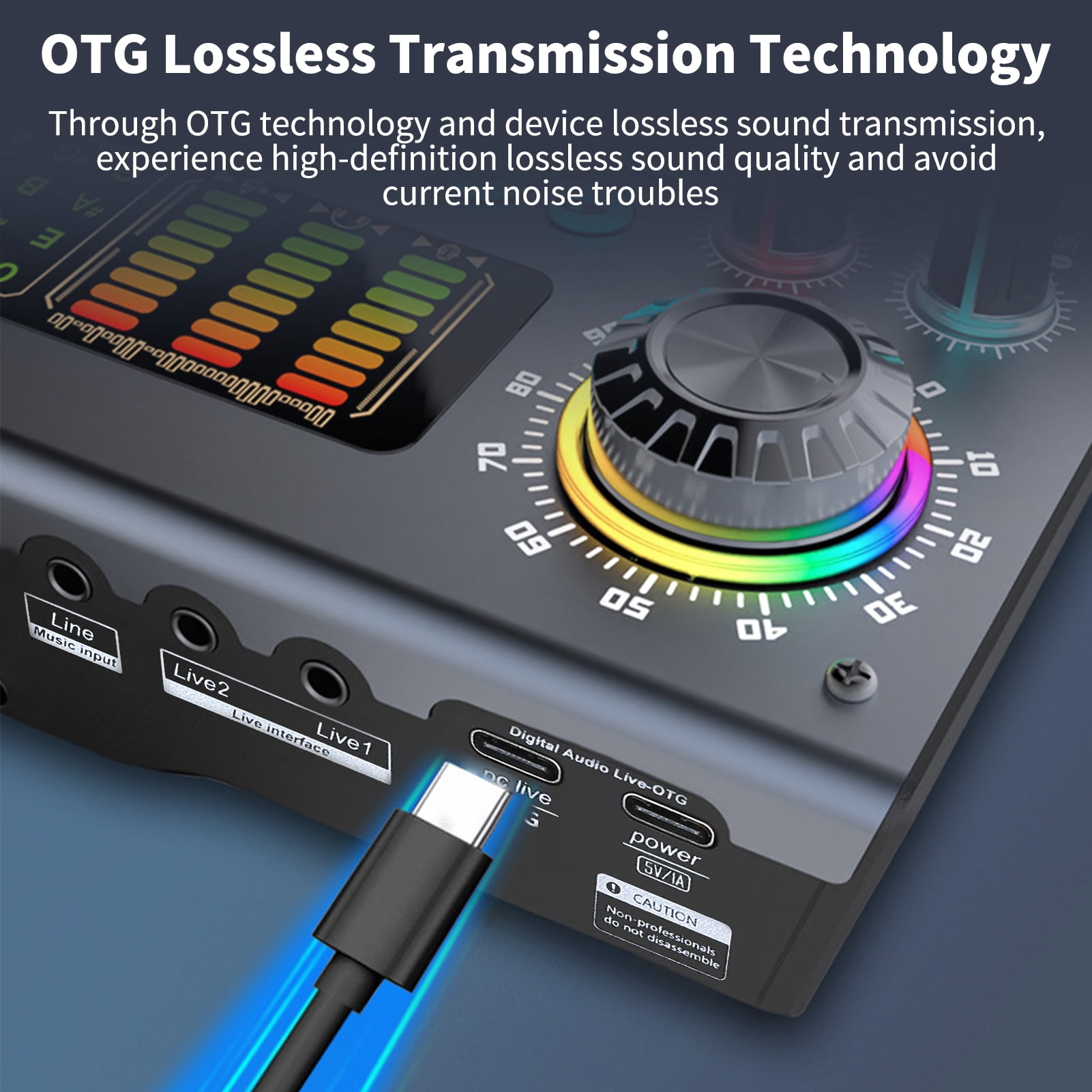 Nishore Sound card,Console Built-in 48v Live Sound Built-in Bt Usb Console Portable Sound Built-in 48v Professional Live Sound Built-in Reable Battery Professional Live Battery Mobile Ph