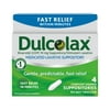 Dulcolax Laxative Suppository for Gentle, Overnight Constipation Relief 4ct