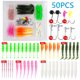 thumbnail image 5 of Cebo Pesca Artificial Swimbait Soft Fishing Señuelos Kit Con Ganchos Cabeza, 5 of 9