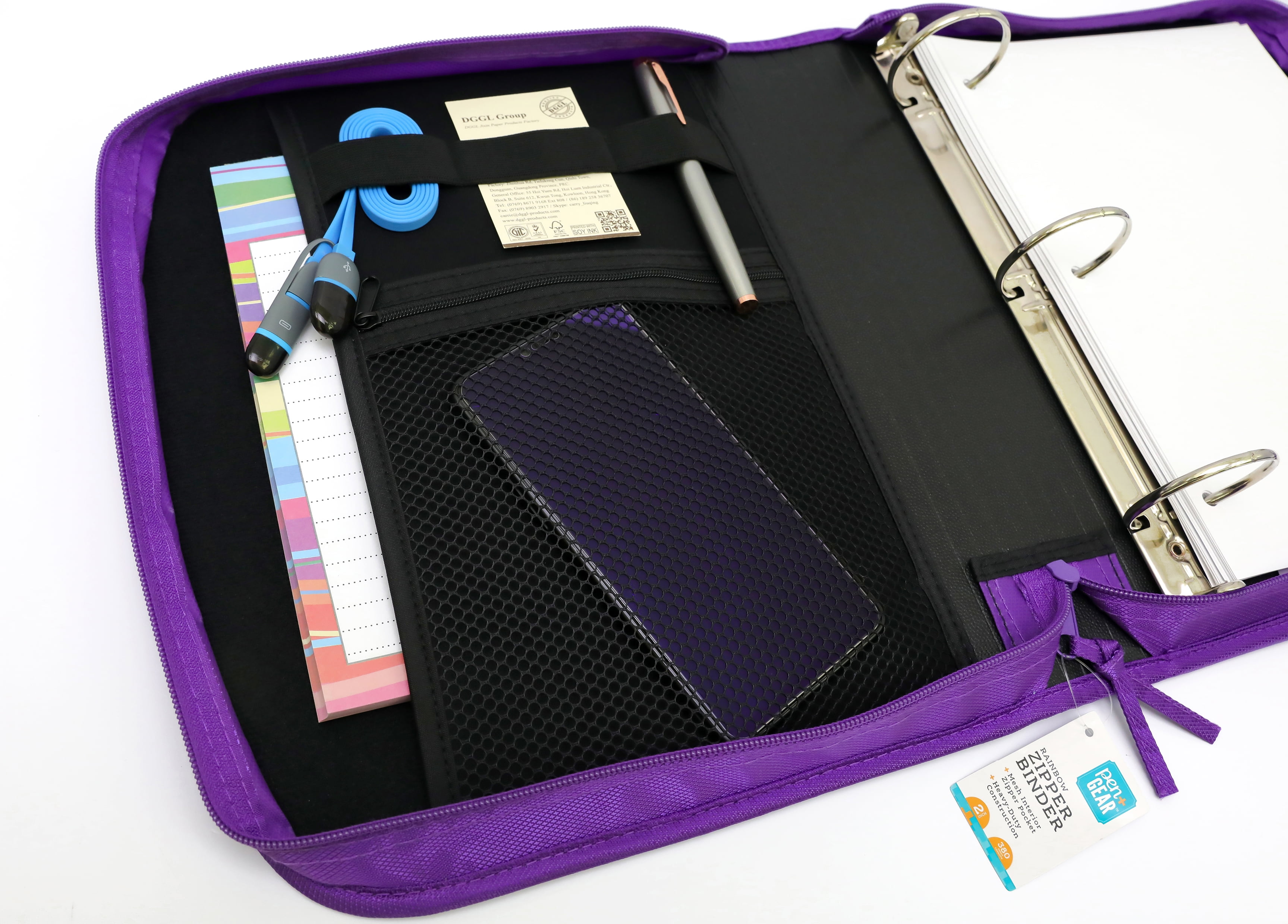 RELIURE A FERMETURE ÉCLAIR