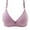 Purple, variant on yievot Wireless Bras for Women Full Coverage Everyday Bra Support Bralettes Seamless Push Up Soft Comfort Underwear