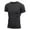 Black, variant on Big and Tall Shirts for Men Active Shirt Stretchy Slim Fit Training Wear Sport T Shirt Running Gym Mens Shirts Pack Mens Slim Fit T Socks No Show Graphic Men's Tall Bulk L