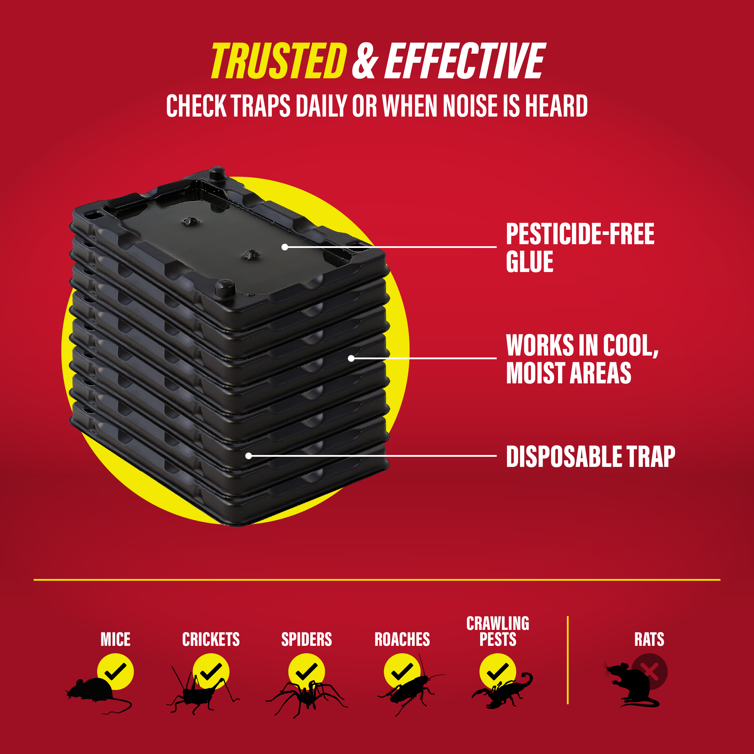 Catchmaster Mouse & Insect Glue Traps 8-Pack photo 7
