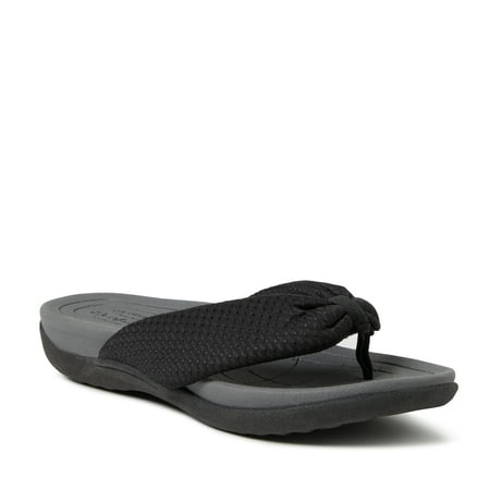 

Dearfoams Women s Low Foam Thong Sandal