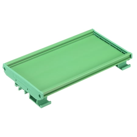 

PCB DIN Rail Mount Carrier Circuit Board Mounting Holder 90x190mm Green
