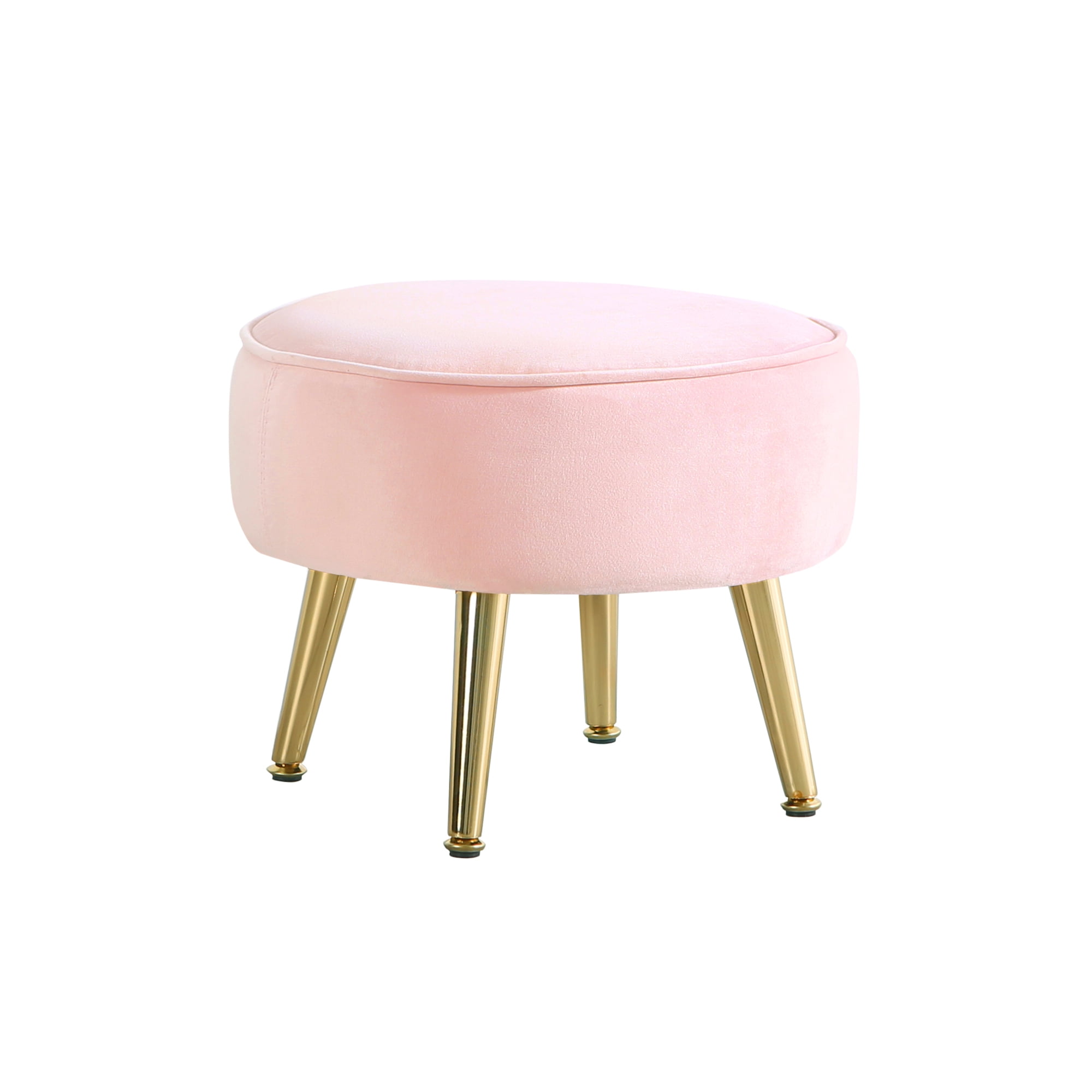 Second Story Home Alana Seashell Kids Chair & Stool Combo, Pink