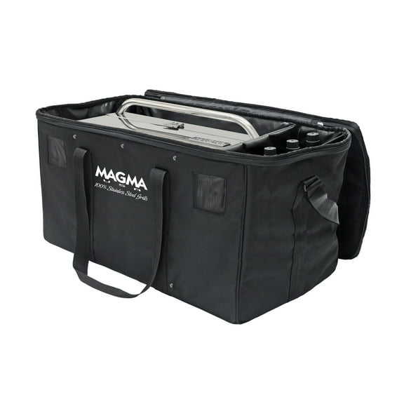 Magma A10-1292 Padded Grill & Accessory Carrying/Storage Case | 12" x 18" Grill Bag | Marine BBQ Travel Case | Protective Grill Storage