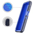 thumbnail image 4 of Misty for Samsung Galaxy A17/18 5G Case Military Grade Heavy Duty Protection 3 in 1 Shockproof Durable Detachable Samsung Galaxy A17/18 5G Phone - Dark Blue+Blue, 4 of 5