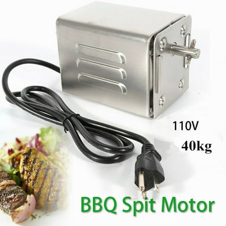 

15W Electric BBQ Spit Motor Rotisserie BBQ Roaster Motor 110V Stainless Steel