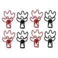 thumbnail image 5 of Mini Clips De Papel, Pinzas De Encuadernación Con Forma De Corona De Fuerza De Sujeción Fuerte, Hierro Metálico Para Documentos ANGGREK Cocina, Decoración y Otros, 5 of 5