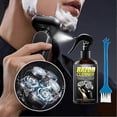 thumbnail image 2 of Universal Electric Shaver Cleaning Solution, Blade Cleaner with Brush, For Cleaning, Lubricating, And Rust Prevention To Most Shavers, 2 of 5