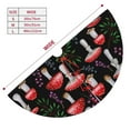 thumbnail image 5 of Kll 36" Christmas Tree Skirt Red Mushrooms Xmas Tree Skirts Mat For New Year Xmas Holiday Party Indoor Outdoor Home Decoration, 5 of 9