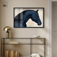 thumbnail image 3 of Blue Horse II Shadowbox Print Maximalist Wall Decor by Art Remedy, Black Frame, 36 x 24, 3 of 7
