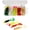 Multi- 20PCS Curly- tail Swim Fish, variant on TPR Simulation Fake Corn Soft Baits Corn Carp Fishing Lures Floating Baits with Nice Scent for Carp,Trout Fishing,Cat Fish