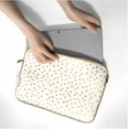 thumbnail image 3 of Dabney Lee 14" Laptop Sleeve - Champagne Dot, 3 of 3