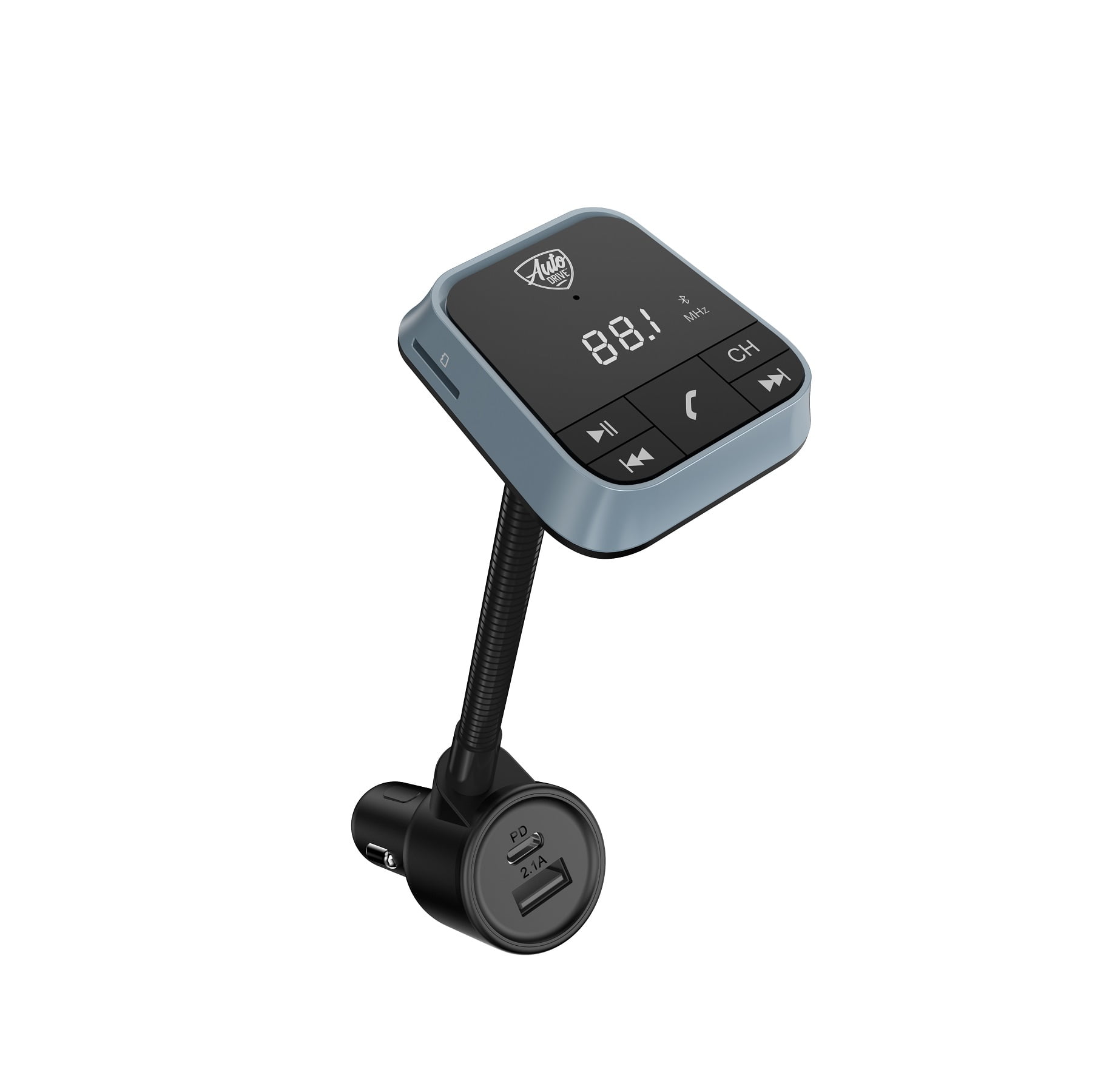 Auto Drive Auto Drive Gooseneck Wireless FM Transmitter
