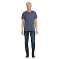 thumbnail image 2 of George Men’s & Big Men's Short Sleeve Henley Tee, Sizes S-3XL, 2 of 4