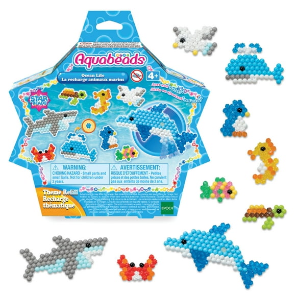 Kit de Recarga Aquabeads Artes y Manualidades Tema Vida Marina