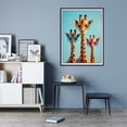 thumbnail image 7 of Diamond Art Kit for Adults, Giraffes Cool Sunglasses Fun Trio Diamond Painting for Adults Beginners, 5D DIY Diamond Art Painting Kits, Colorful Diamond Painting Craft for Home Decor 12x16, 7 of 7