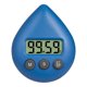 thumbnail image 1 of Reloj De Cuenta Regresiva Cuenta regresiva electrónica con gota de agua, temporizador digital LCD, reloj despertador de estudio (azul), 1 of 6