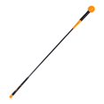 thumbnail image 3 of DYNWAVECA Golf Swing Trainer Aid Golf Practice Tool Length 116cm Portable Golf Comfortable Grip Warm up Stick Golf Training for Driving Orange Round Grip, 3 of 10