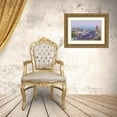 thumbnail image 3 of Paulson, Don 32x23 Gold Ornate Wood Framed with Double Matting Museum Art Print Titled - Mexico, San Miguel de Allende Jacaranda and city, 3 of 4