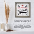 thumbnail image 3 of LifeSong Milestones Baseball Sports Theme Shadow Box for Boys Room Décor, 3 of 7