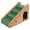 Green, variant on BadPiggies 4 Tiers Cat Dog Ramp and Stairs for Beds Or Couches, Non-Slip Sturdy Pet Steps for Small Dogs Cats to get on High Bed
