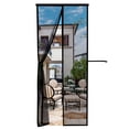 thumbnail image 1 of Mistaha Magnetics Screen Door with Full Frame Magic-Tape Large Instant Patio Door Mesh Curtain Hands, 1 of 8