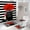 180SD-4Pcs set, variant on Cosmetics Perfume and Flower Shower Curtain Choose Your Own Size Custom 3D Printed Bathroom r Set With Hanging Curtain